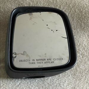 Jeep Wrangler Manual Side View Folding Mirror RH Right Side Passenger 010735 OEM